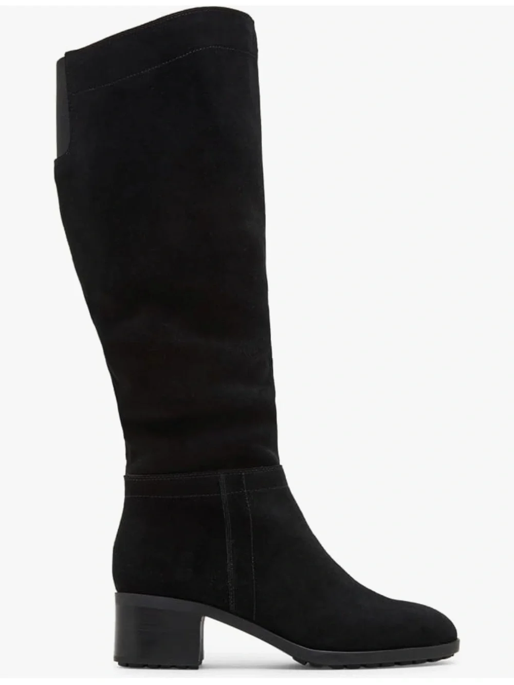 Blondo Tatiana Waterproof Black Leather Suede Knee-High Boots - Women's NWT 11M